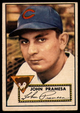1952 Topps #105 Johnny Pramesa EX ID: 78475 1952 Topps #105 Johnny Pramesa EX ID: 78475
