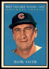 1961 Topps #481 Hank Sauer Very Good  ID: 156501