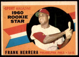 1960 Topps #130 Frank Herrera RS Excellent+  ID: 196185