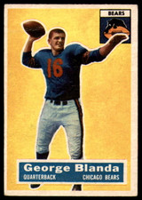 1956 Topps #11 George Blanda VG  ID: 90501