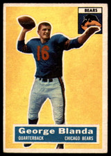 1956 Topps #11 George Blanda VG ID: 90501 1956 Topps #11 George Blanda VG ID: 90501