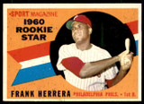 1960 Topps #130 Frank Herrera RS Excellent+  ID: 196190