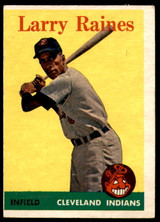 1958 Topps #243 Larry Raines Very Good RC Rookie ID: 186209 1958 Topps #243 Larry Raines Very Good RC Rookie ID: 186209