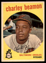 1959 Topps #192 Charley Beamon Excellent+ RC Rookie ID: 161383 1959 Topps #192 Charley Beamon Excellent+ RC Rookie ID: 161383