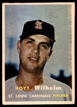 1957 Topps #203 Hoyt Wilhelm UER EX++ ID: 72811