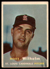 1957 Topps #203 Hoyt Wilhelm UER EX++ ID: 61141