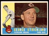 1960 Topps #63 George Strickland Excellent+ ID: 195696 1960 Topps #63 George Strickland Excellent+ ID: 195696