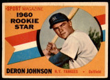 1960 Topps #134 Deron Johnson RS VG-EX ID: 196223 1960 Topps #134 Deron Johnson RS VG-EX ID: 196223