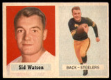1957 Topps #75 Sid Watson Excellent+ RC Rookie
