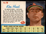 1962 Post Cereal #79 Ken Hunt Excellent+  ID: 144264