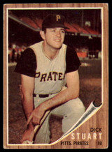 1962 Topps #160 Dick Stuart Very Good 1962 Topps #160 Dick Stuart Very Good