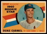 1960 Topps #120 Duke Carmel RS Excellent+ RC Rookie ID: 139197