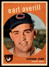 1959 Topps #301 Earl Averill Jr. Excellent+ RC Rookie ID: 161482