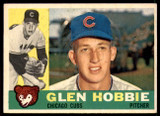 1960 Topps #182 Glen Hobbie Excellent+ ID: 196554 1960 Topps #182 Glen Hobbie Excellent+ ID: 196554
