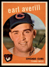 1959 Topps #301 Earl Averill Jr. Excellent+ RC Rookie ID: 161483