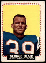 1964 Topps #156 George Blair EX++ Excellent++ 1964 Topps #156 George Blair EX++ Excellent++