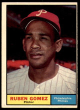 1961 Topps #377 Ruben Gomez Excellent+  ID: 197869