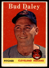 1958 Topps #222 Bud Daley VG Very Good RC Rookie 1958 Topps #222 Bud Daley VG Very Good RC Rookie