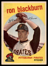 1959 Topps #401 Ron Blackburn Excellent+  ID: 138998