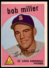 1959 Topps #379 Bob Miller Excellent+ ID: 199677 1959 Topps #379 Bob Miller Excellent+ ID: 199677