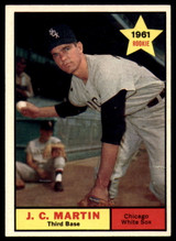 1961 Topps #124 J.C. Martin EX/NM  ID: 112160