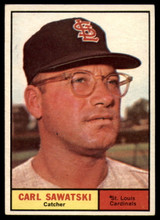 1961 Topps #198 Carl Sawatski EX/NM ID: 110205 1961 Topps #198 Carl Sawatski EX/NM ID: 110205