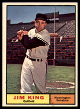 1961 Topps #351 Jim King Ex-Mint  ID: 156030