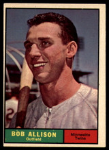 1961 Topps #355 Bob Allison Ex-Mint  ID: 156077