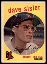 1959 Topps #384 Dave Sisler EX Excellent 