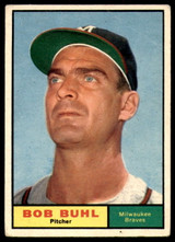 1961 Topps #145 Bob Buhl Very Good 1961 Topps #145 Bob Buhl Very Good