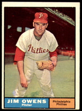 1961 Topps #341 Jim Owens Excellent+  ID: 191757