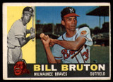 1960 Topps #37 Bill Bruton EX Excellent  ID: 107282