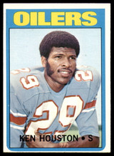 1972 Topps # 78 Ken Houston Ex-Mint  ID: 131860