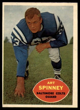 1960 Topps #7 Art Spinney Ex-Mint ID: 167956 1960 Topps #7 Art Spinney Ex-Mint ID: 167956