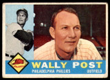 1960 Topps #13 Wally Post Very Good  ID: 195350