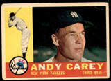 1960 Topps #196 Andy Carey Very Good ID: 196640 1960 Topps #196 Andy Carey Very Good ID: 196640