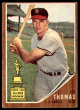 1962 Topps #154 Lee Thomas Very Good ID: 188961 1962 Topps #154 Lee Thomas Very Good ID: 188961