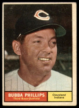 1961 Topps #101 Bubba Phillips Excellent+ ID: 139820 1961 Topps #101 Bubba Phillips Excellent+ ID: 139820