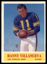 1964 Philadelphia # 96 Danny Villanueva Ex-Mint ID: 140079 1964 Philadelphia # 96 Danny Villanueva Ex-Mint ID: 140079