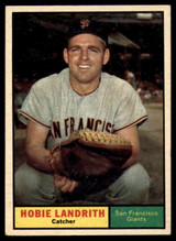1961 Topps #114 Hobie Landrith Excellent+ ID: 139864 1961 Topps #114 Hobie Landrith Excellent+ ID: 139864