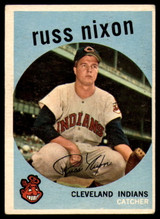 1959 Topps #344 Russ Nixon EX Excellent 