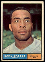 1961 Topps #315 Earl Battey EX++ Excellent++  ID: 112491