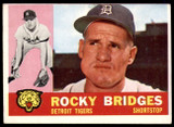 1960 Topps #22 Rocky Bridges Excellent  ID: 195437