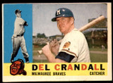 1960 Topps #170 Del Crandall Very Good ID: 196462 1960 Topps #170 Del Crandall Very Good ID: 196462