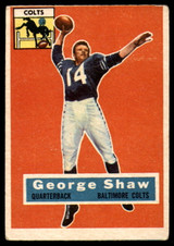 1956 Topps #108 George Shaw VG Very Good RC Rookie ID: 120436