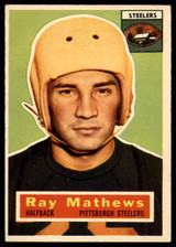 1956 Topps #75 Ray Mathews VG Very Good 