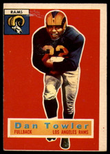 1956 Topps #90 Dan Towler VG Very Good ID: 116856 1956 Topps #90 Dan Towler VG Very Good ID: 116856