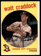 1959 Topps #281 Walt Craddock Excellent RC Rookie ID: 192120 1959 Topps #281 Walt Craddock Excellent RC Rookie ID: 192120