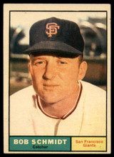 1961 Topps #31 Bob Schmidt Excellent+  ID: 139643