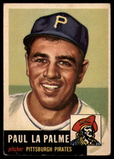 1953 Topps #201 Paul LaPalme EX 1953 Topps #201 Paul LaPalme EX
